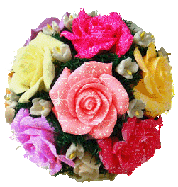 Букет из роз разных цветов