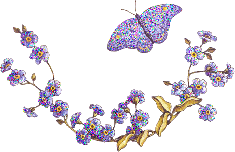 анимированная картинка бабочка