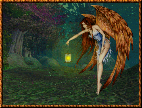 Ангел с волшебным фонарем