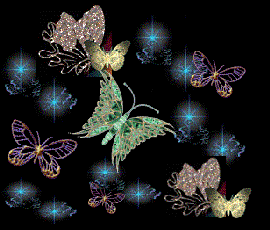 анимация бабочки