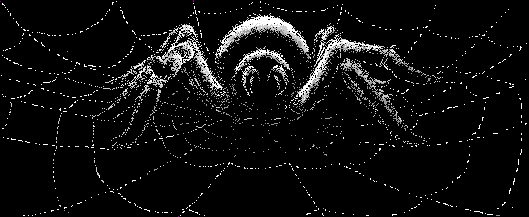 анимационная картинка паук