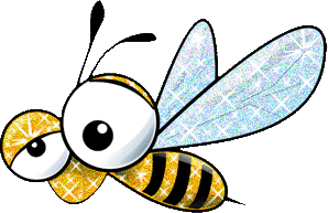 анимированная пчела
