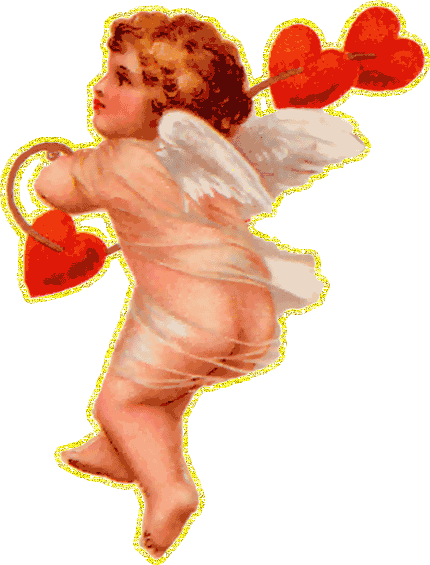 Ангелочек с сердечками