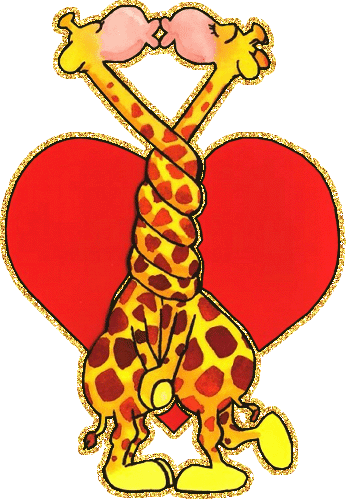 Влюбленные жирафы